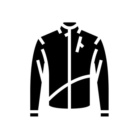 thermals motorcycle glyph icon vector. thermals motorcycle sign. isolated symbol illustrationのイラスト素材