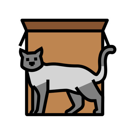 in front of preposition english color icon vector. in front of preposition english sign. isolated symbol illustrationのイラスト素材