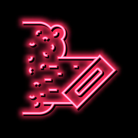 liquid wallpaper neon glow icon illustrationのイラスト素材