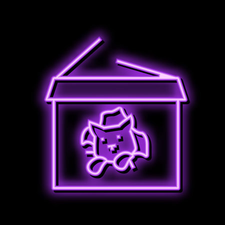 through preposition english neon glow icon illustrationのイラスト素材