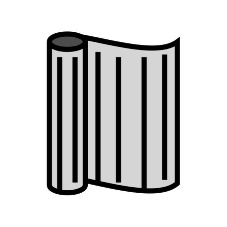 spunbond garden color icon vector illustrationのイラスト素材