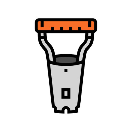 bulb planter garden tool color icon vector illustrationのイラスト素材