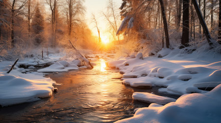 season weather frozen sun frozenの素材