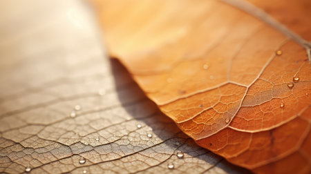 leaf nature border september macroの素材