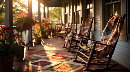 landscape sunny environment vintage sereneの素材