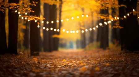 green forest bokeh decoration artisticの素材