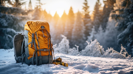 nature travel morning sun frostyの素材