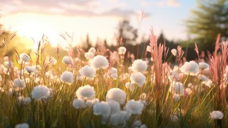 summer season natural light closeの素材