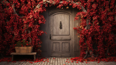 house red design seasonal rusticの素材