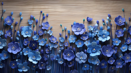 nature blossom decoration blue picturesqueの素材