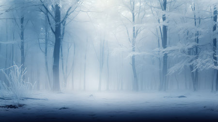 weather nature blue misty frozenの素材