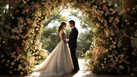 flower floral wedding flowers backgroundの素材