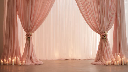 blush pink wedding minimalistic backgroundの素材