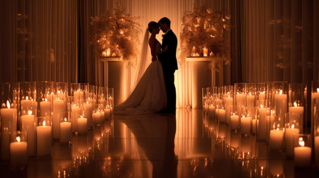 romance love wedding minimalistic backgroundの素材