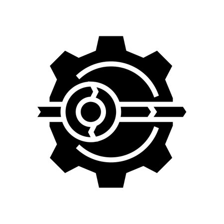 rapid application development software glyph icon vector illustrationのイラスト素材