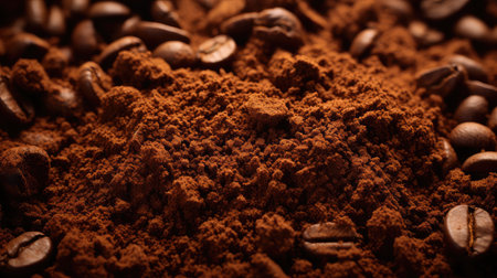 energy grain coffee drink closeの素材