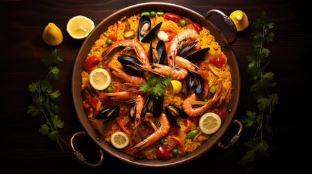 rice ingredient seafood foodの素材