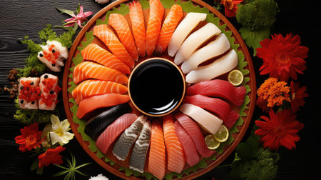 shellfish raw seafood food sushiの素材