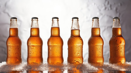 full frosty beer drink icyの素材