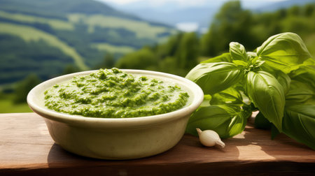 pizza sauce italian food bowlの素材