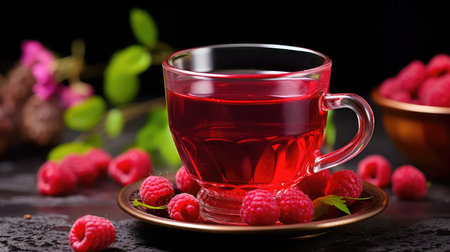 food healthy tea drink antioxidantの素材