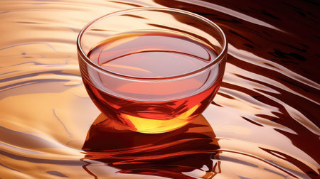 ripple liquid tea drink teaの素材