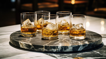 background luxury whiskey drinkの素材