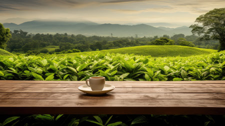 plant background tea drink teaの素材