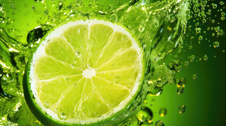 splash citrus cocktail drink limeの素材