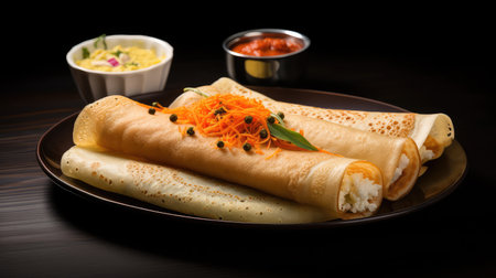 dosa dish indian food masalaの素材