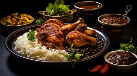 background meal mexican food traditionalの素材