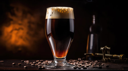 alcohol dark beer drink velvetの素材