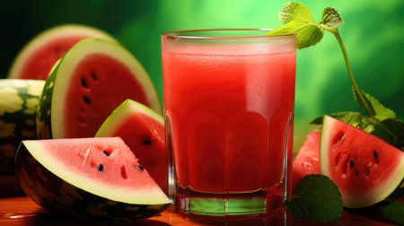 healthy juicy juice drink watermelonの素材