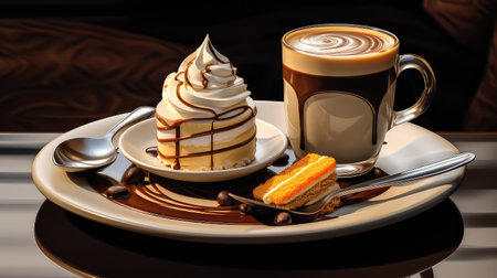 food restaurant coffee drink coffeeの素材