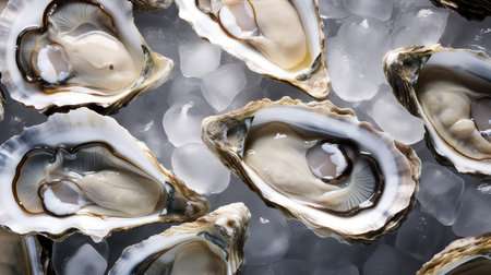 background raw seafood food freshの素材