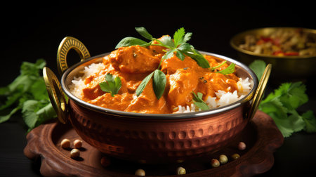 meal bowl indian food creamyの素材