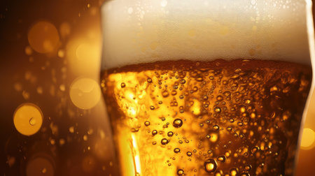 pub glass beer drink goldenの素材