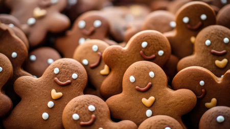 peanut baked cookies foodの素材