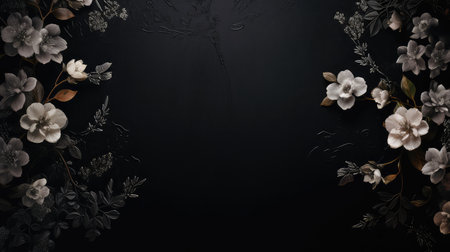 chic black elegant backgroundの素材