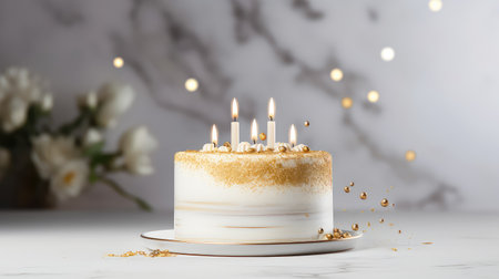 party birthday cake foodの素材