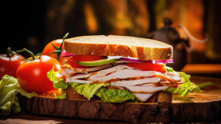 poultry dish turkey foodの素材