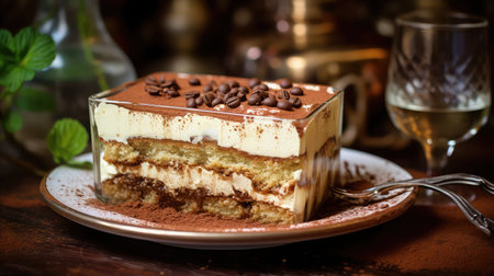 italian cuisine tiramisu foodの素材