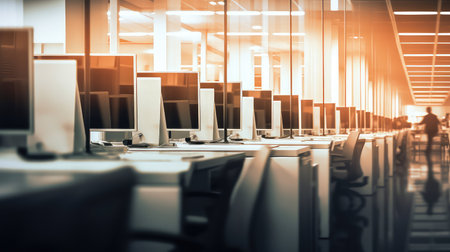 growth blur view businessの素材