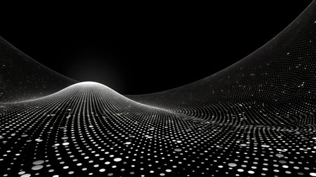 design digital dots backgroundの素材