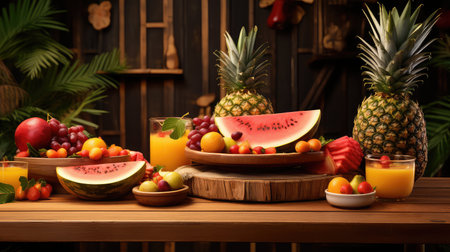 plate wooden dessert foodの素材