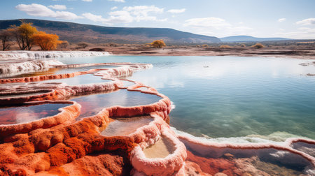 fault rift valley landscapeの素材