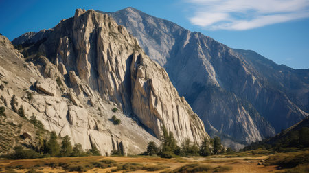 valley fault block mountainsの素材