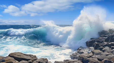 power wave energy backgroundの素材