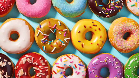treat fresh donut foodの素材