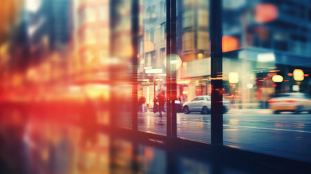 work blur window businessの素材